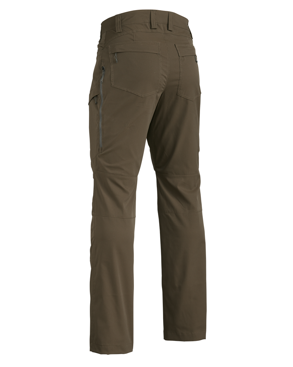 Back of Tiburon Pant in Major Brown