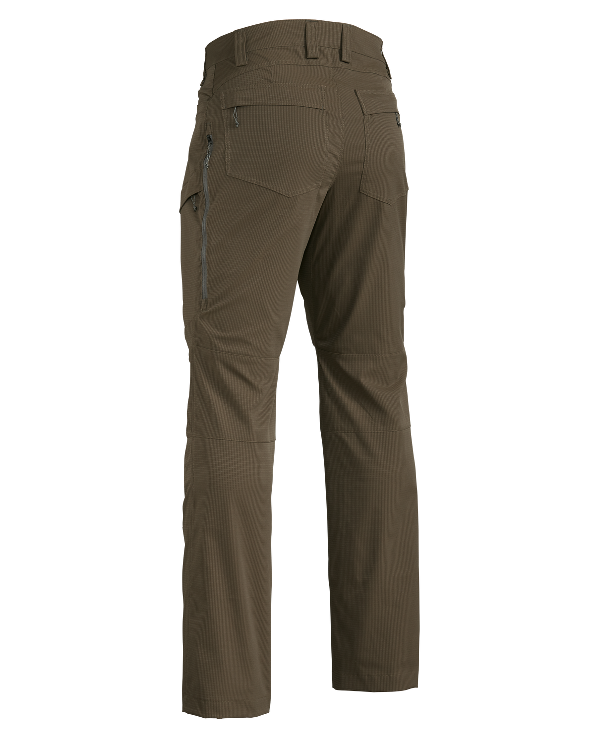 Back of Tiburon Pant in Major Brown
