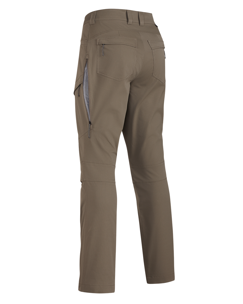 Back of Women's Tiburon Pant in Whetstone Khaki