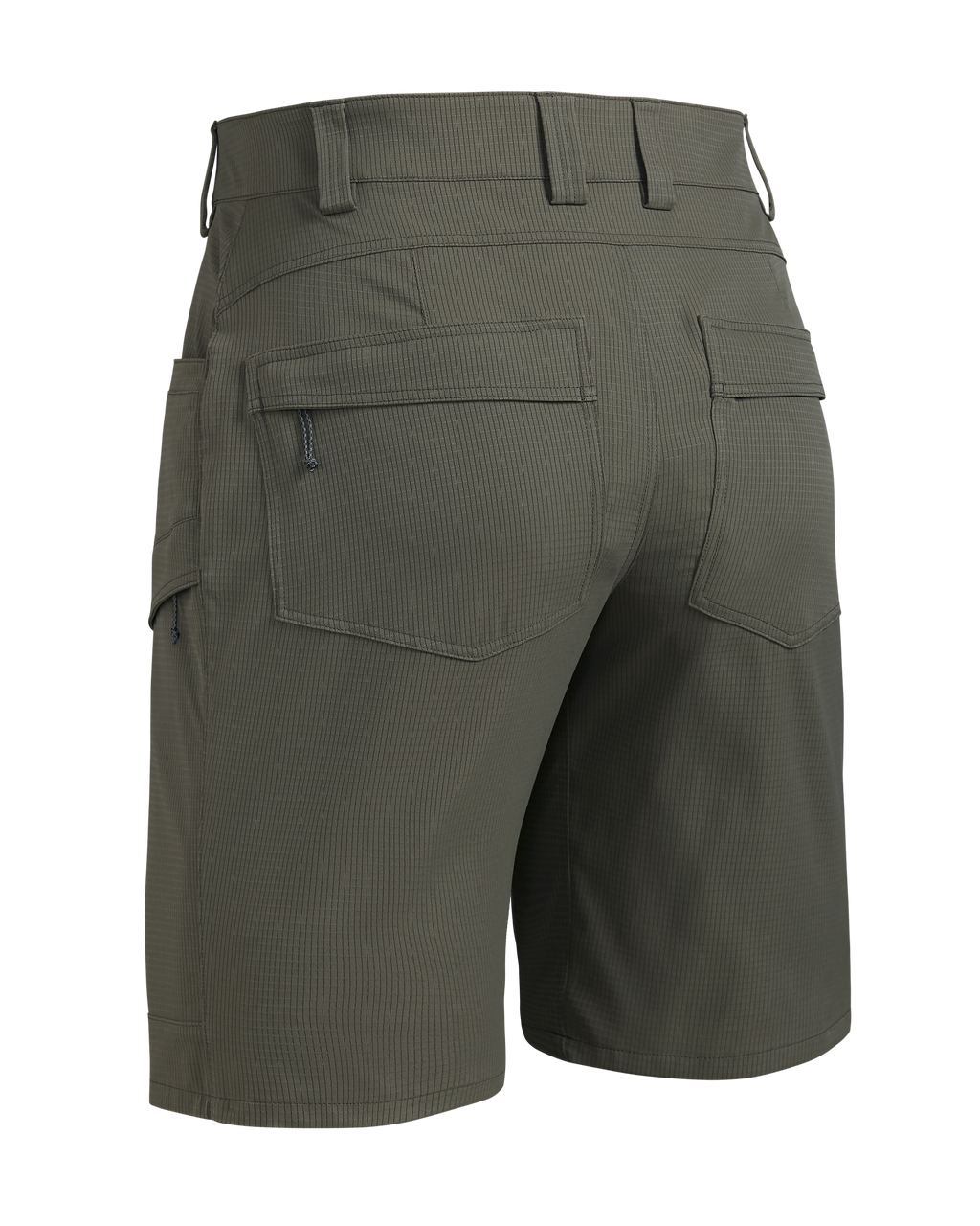 Back of Tiburon 10″ Short in Ash Brown