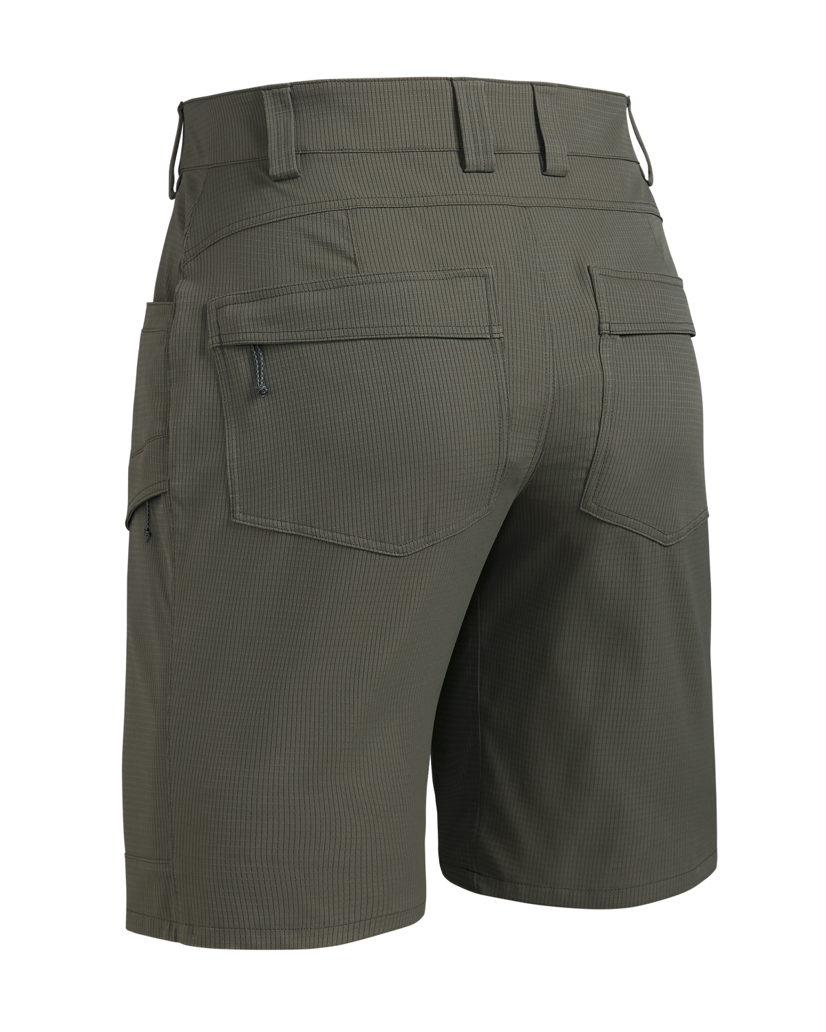 Back of Tiburon 10″ Short in Ash Brown