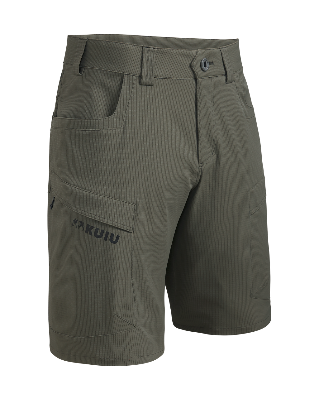 Front of Tiburon 10″ Short in Ash Brown