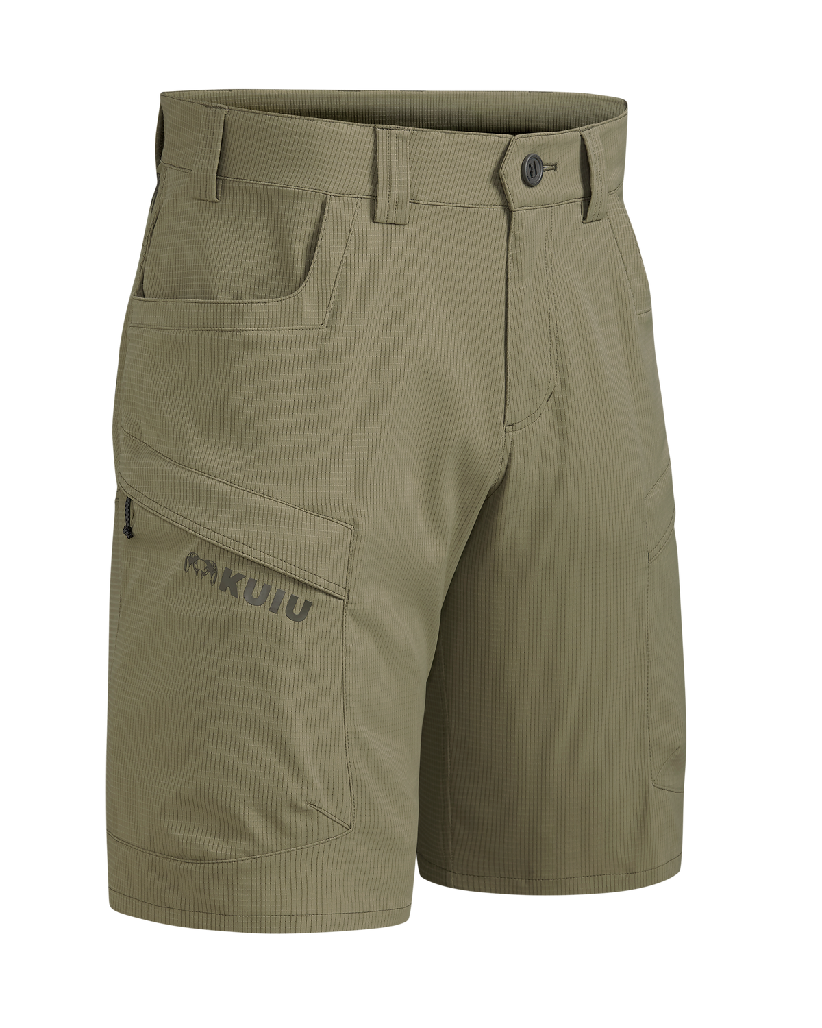Front of of Tiburon 10″ Short in Khaki
