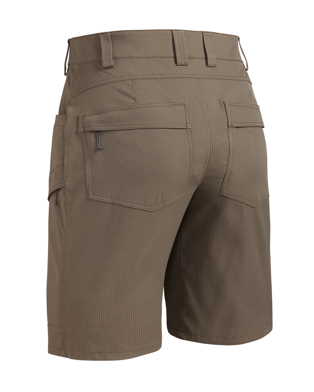 Back of Tiburon 10″ Short in Whetstone Khaki