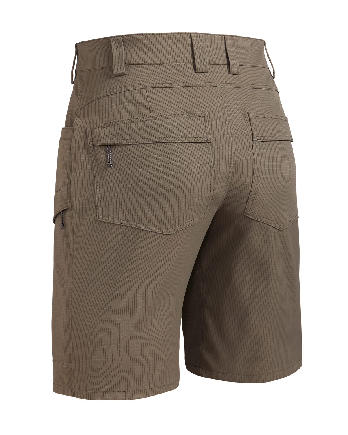 Back of Tiburon 10″ Short in Whetstone Khaki
