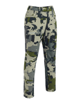 Front of Women's Kutana Stretch Woven Pant in Verde Camouflage