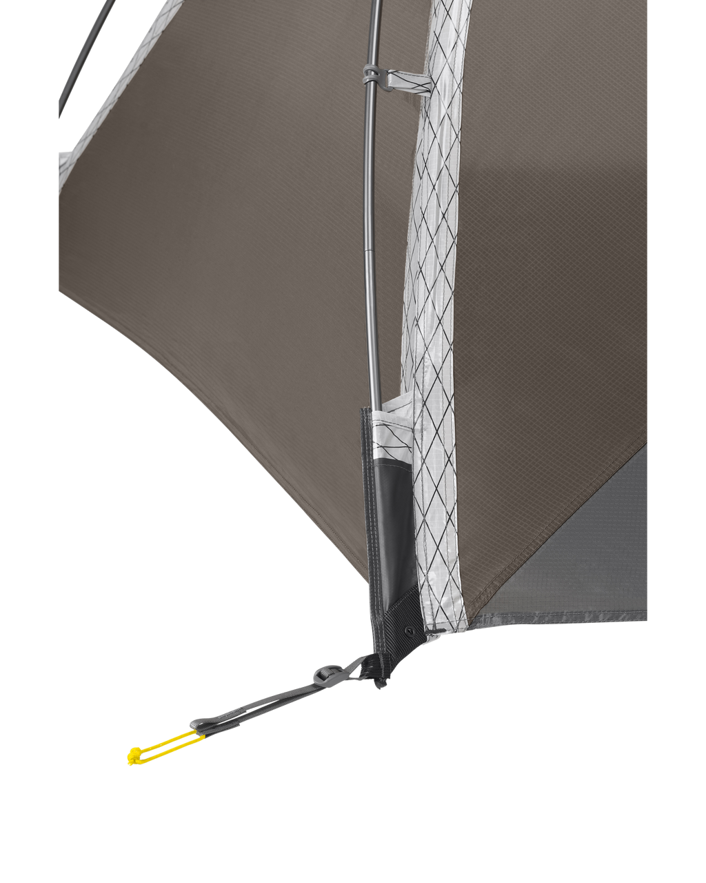 KUIU Storm Star 2 Person Tent exterior aluminum tent pole quick clips adjustable tent stake locking pull cord