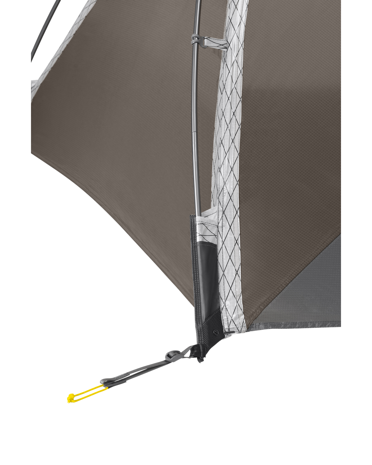 KUIU Storm Star 2 Person Tent exterior aluminum tent pole quick clips adjustable tent stake locking pull cord