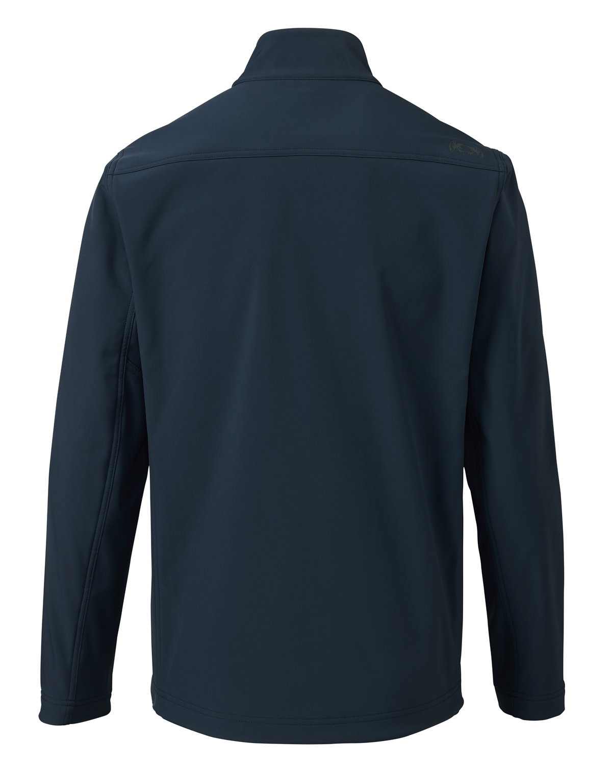 Back of Alpine Jacket in Steel Blue