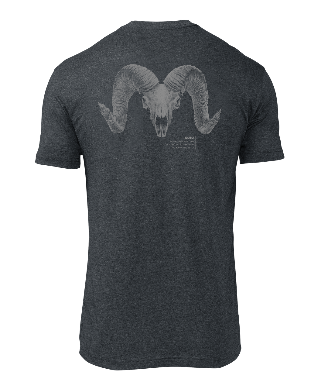 Back of Nahanni Butte Inner Circle T-Shirt Charcoal Grey