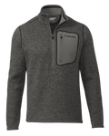Front of Base Camp Pullover Sweater in Heather Grey