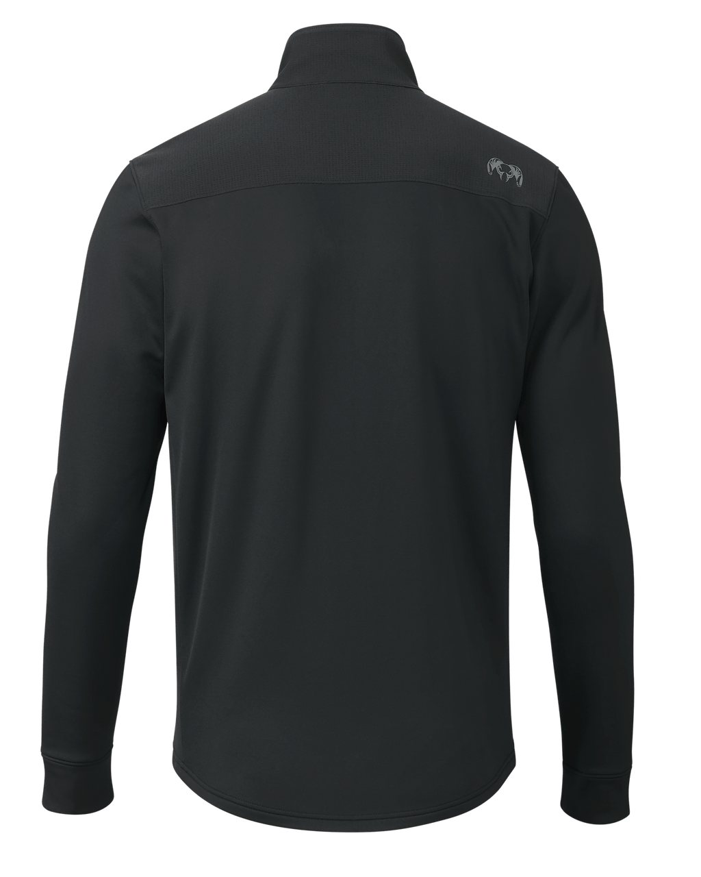 Back of Bicomp Jacket in Black