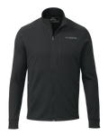 Front of Bicomp Jacket in Black