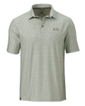 15027 KUIU Performance Polo in Heather Buckbrush Green