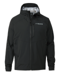 Front of Northridge Rain Jacket in Black