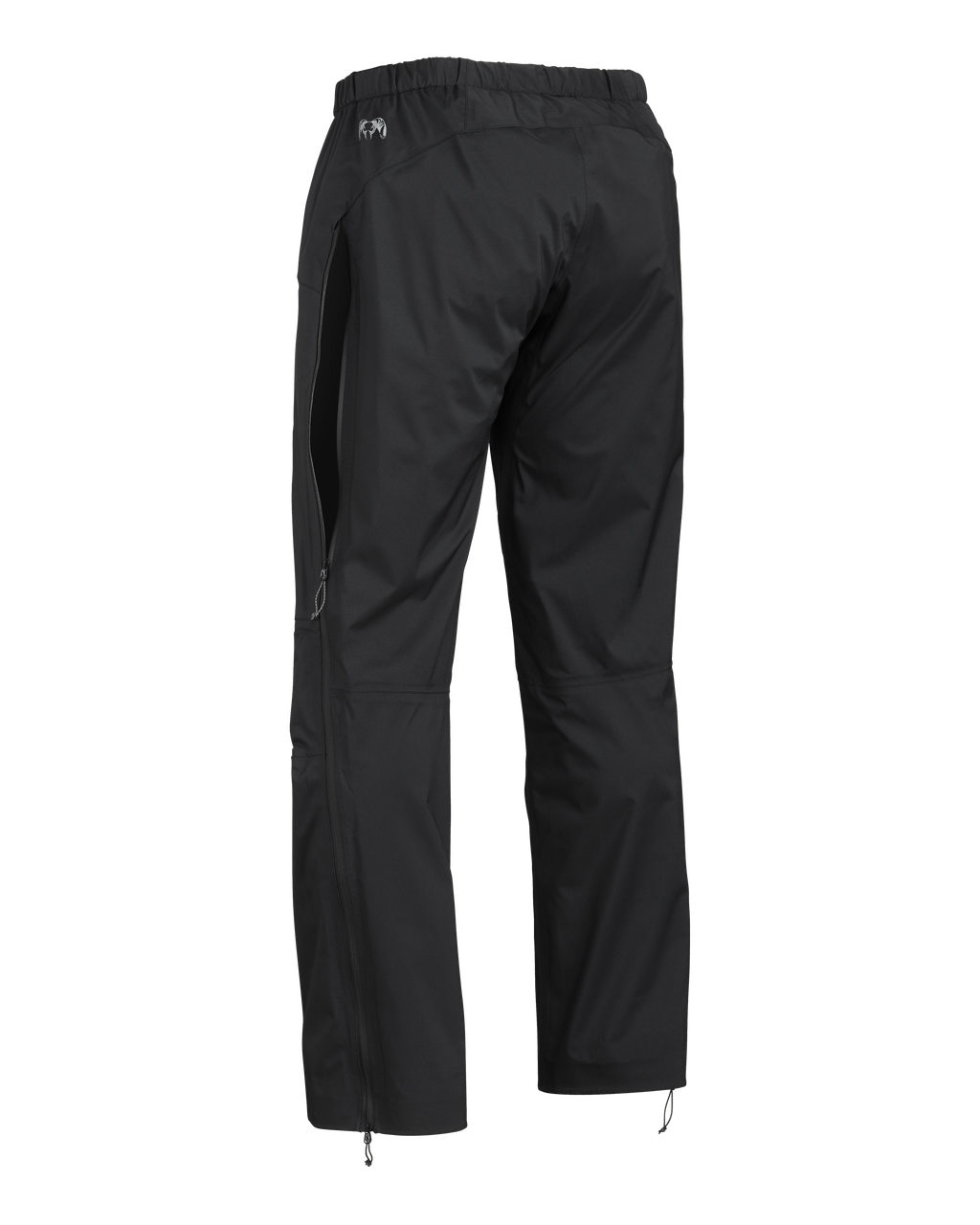 Back of Northridge Rain Pant in Black