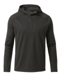 Front of Dura-Knit Hoodie in Asphalt Grey