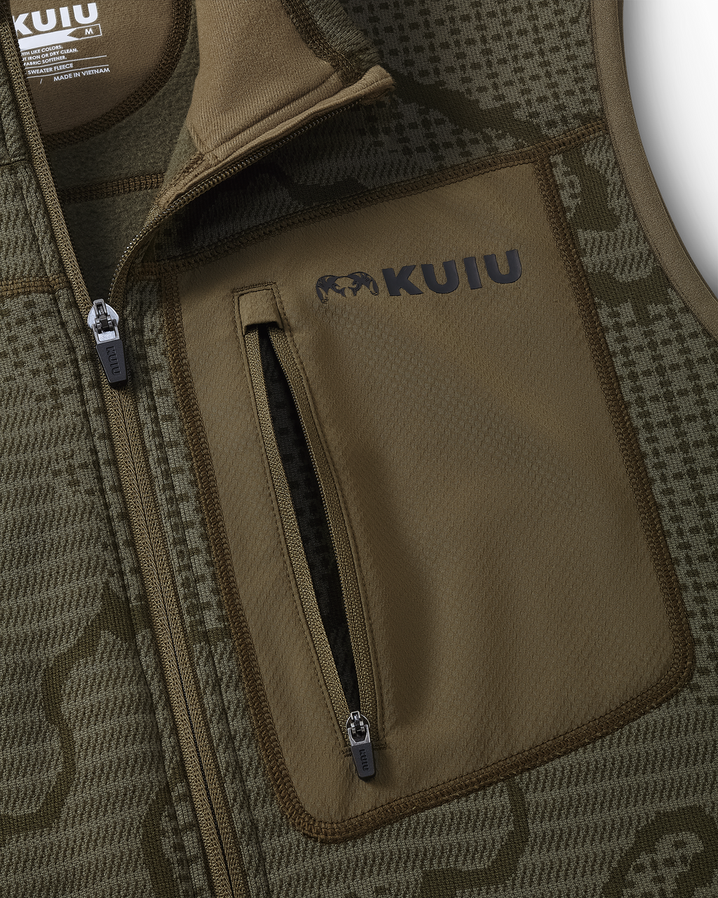 Outland Fleece Vest | Ash Tonal