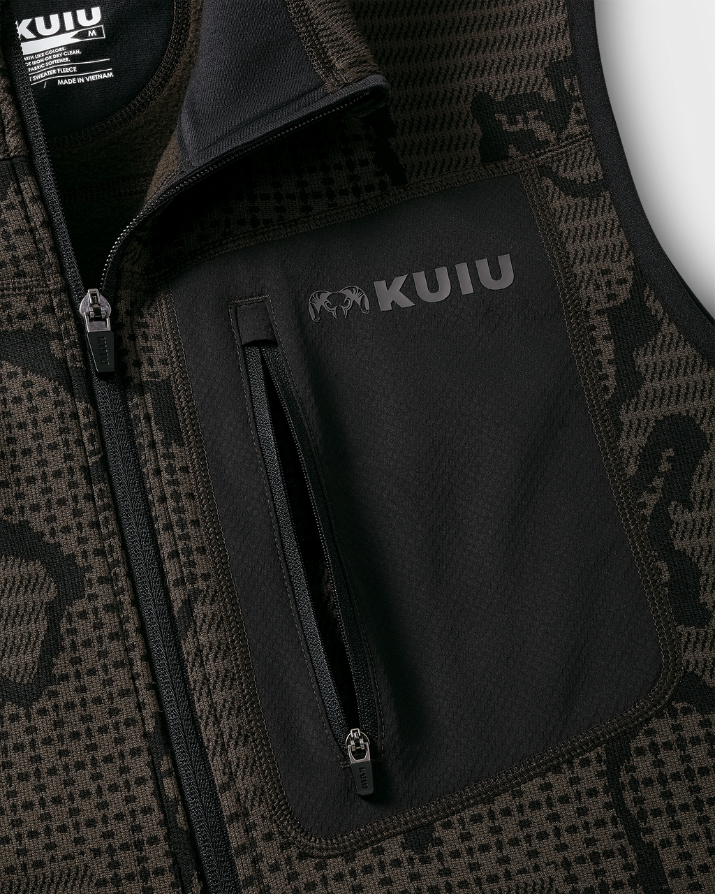 Outland Fleece Vest | Asphalt Tonal
