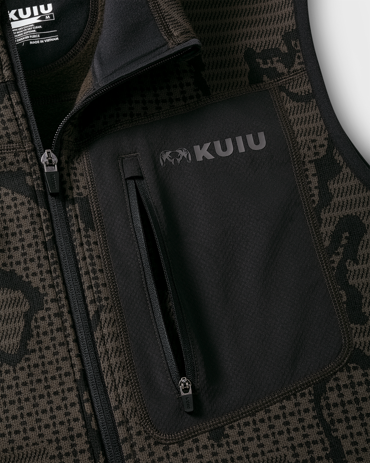 Outland Fleece Vest | Asphalt Tonal