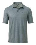 Front of KUIU Performance Polo in Slate Topo