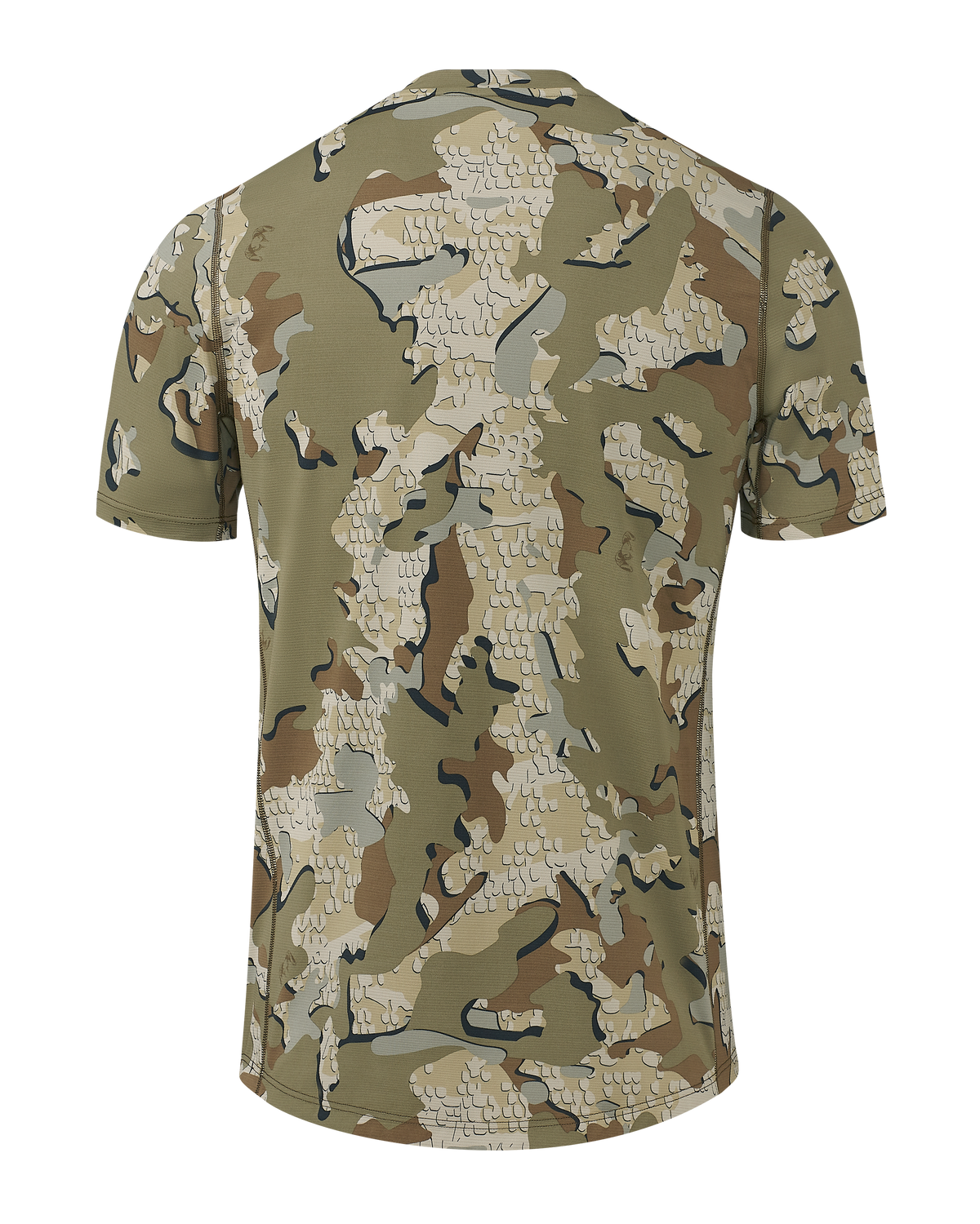 Back of Vital S1 Short Sleeve Crew in Valo Camouflage