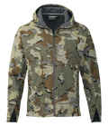 Front of Peloton 240 Full Zip Hooded Jacket in Valo Camouflage