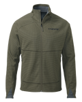 Front of Peloton 240 Full Zip in Ash Brown