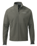 Front of Peloton 240 Full Zip in Stone Grey