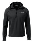 Front of Peloton 200 Zip-T Hoodie in Black