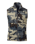 Front of Peloton 240 Vest in Vias Camouflage