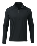 Front of Vital S2 Zip-T in Black