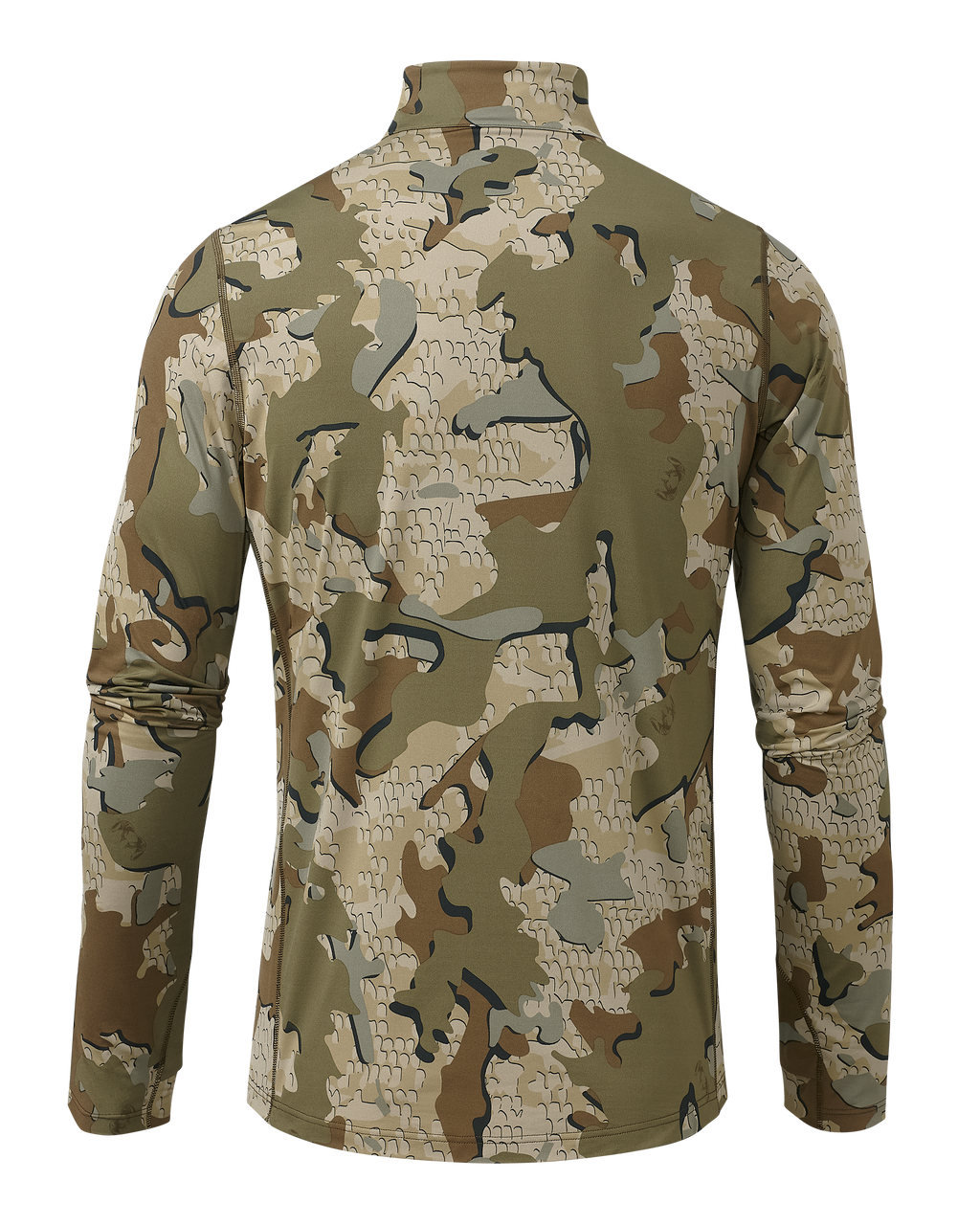 Back of Vital S2 Zip-T in Valo Camouflage