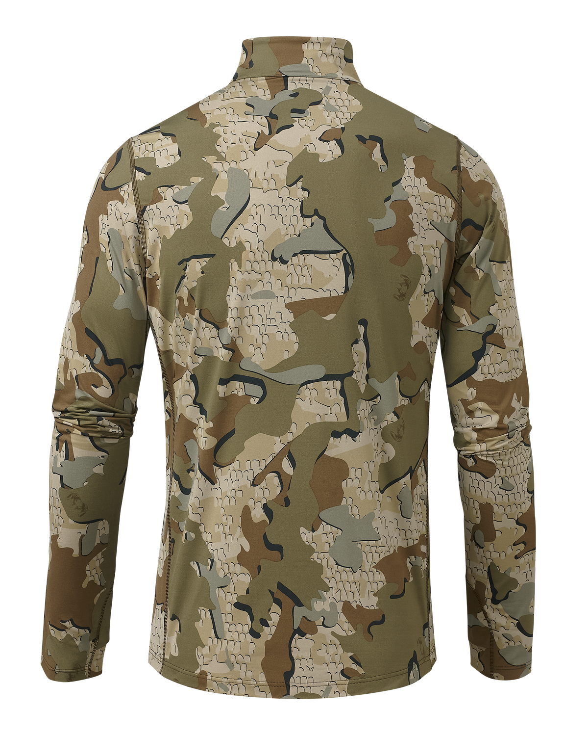 Back of Vital S2 Zip-T in Valo Camouflage