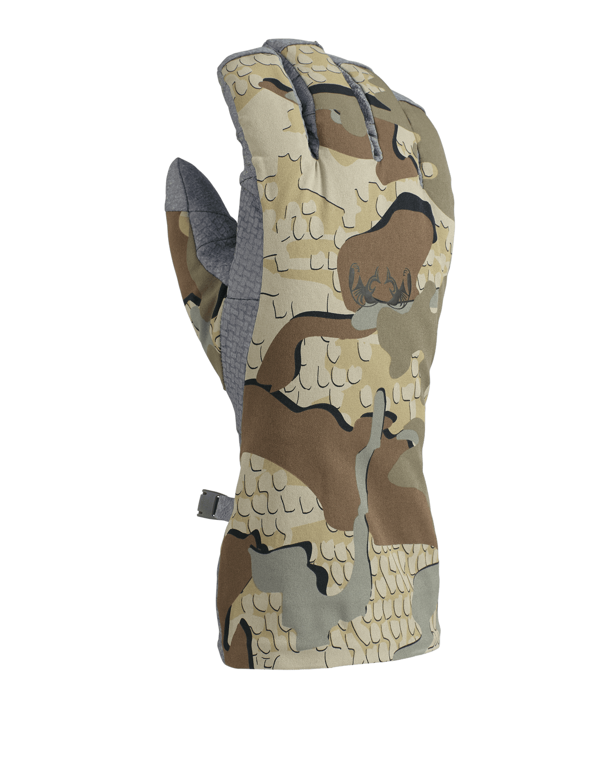 Back of Northstar Glove in Valo Camouflage