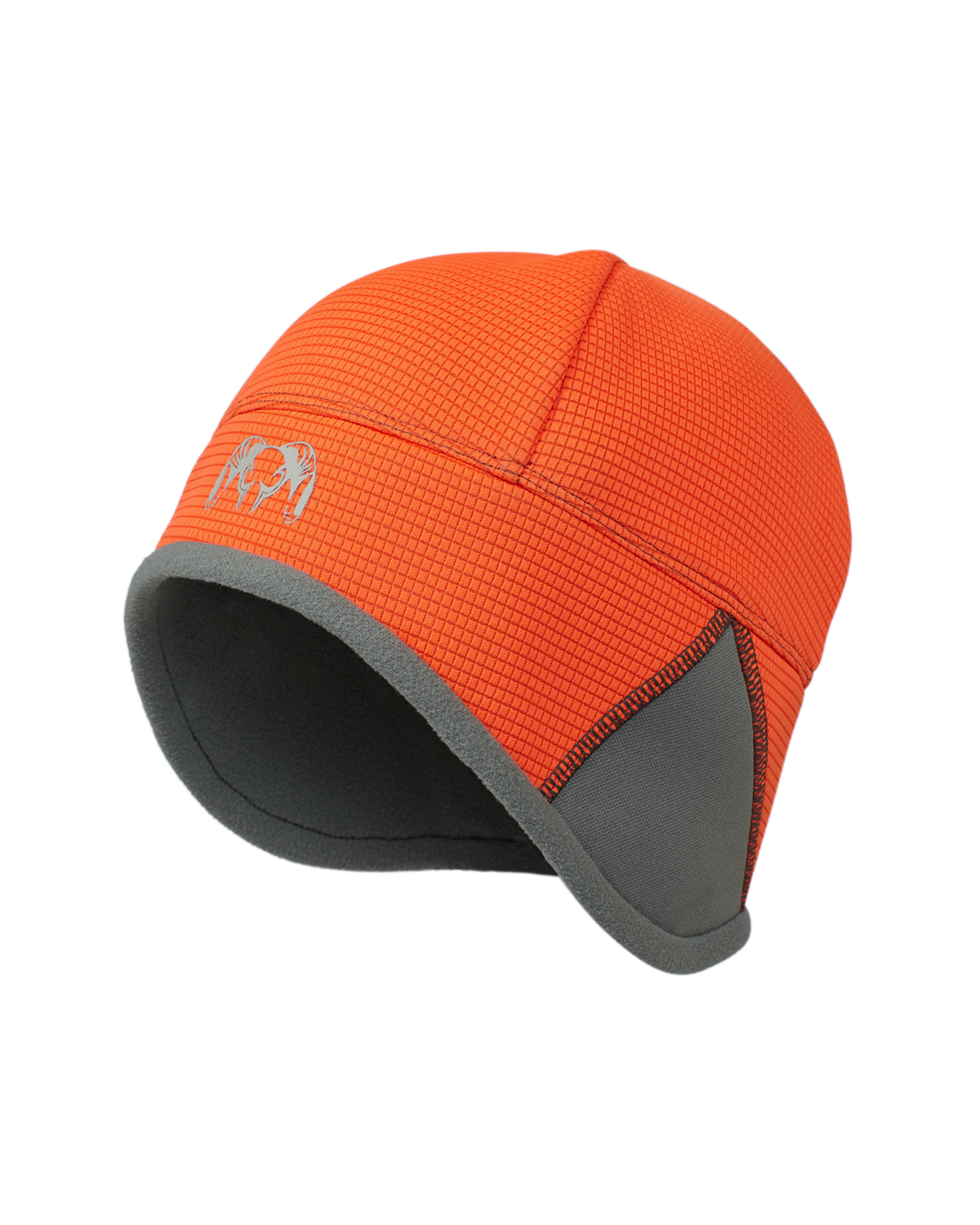 Front of Peloton 240 Beanie in Blaze Orange