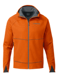 Front of Peloton 240 Full Zip Hoodie in Blaze Orange