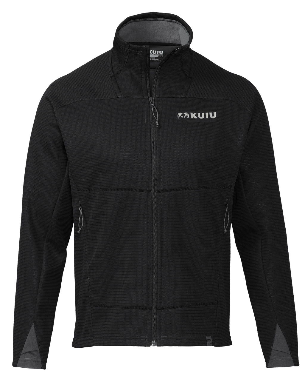 Front of Peloton 240 Full Zip in Black