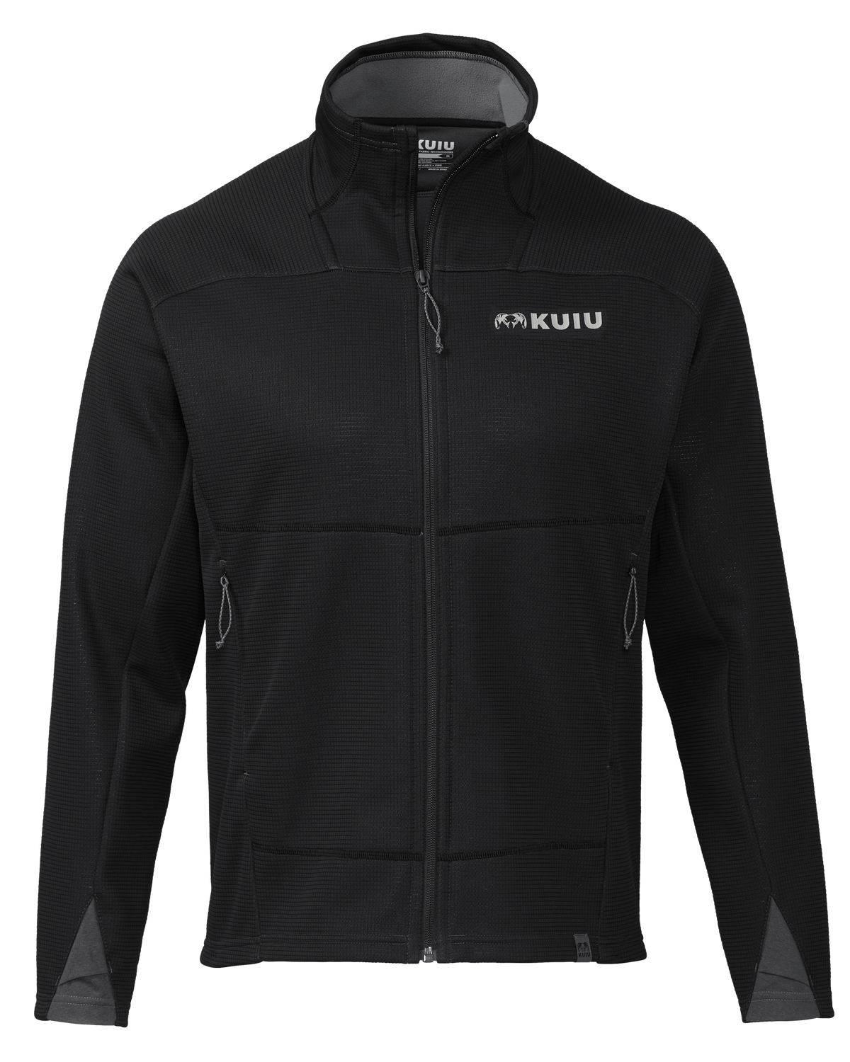 Front of Peloton 240 Full Zip in Black