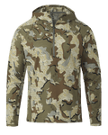 Front of Tiburon Hybrid Hoodie in Valo Camouflage