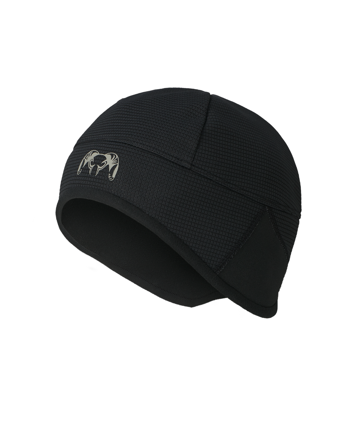 Front of Peloton 240 Beanie in Black