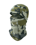 Front of ULTRA Merino 145 Balaclava in Verde Camouflage