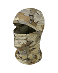 Front of ULTRA Merino 145 Balaclava in Valo Camouflage