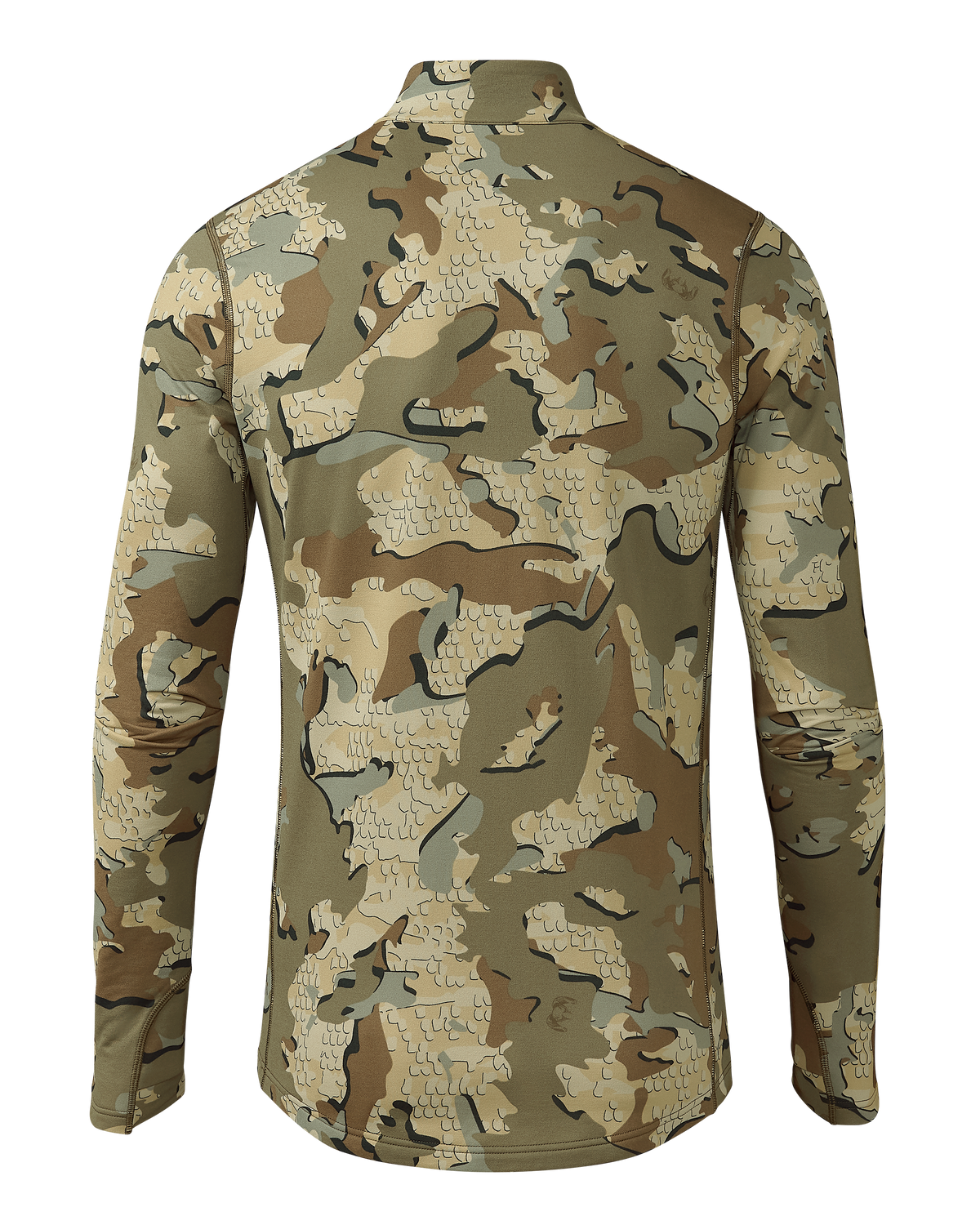 Back of Vital S3 Zip-T in Valo Camouflage