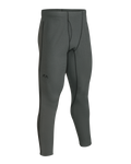 Front of PRO Merino 200 Zip-Off Bottom in  Gunmetal Grey