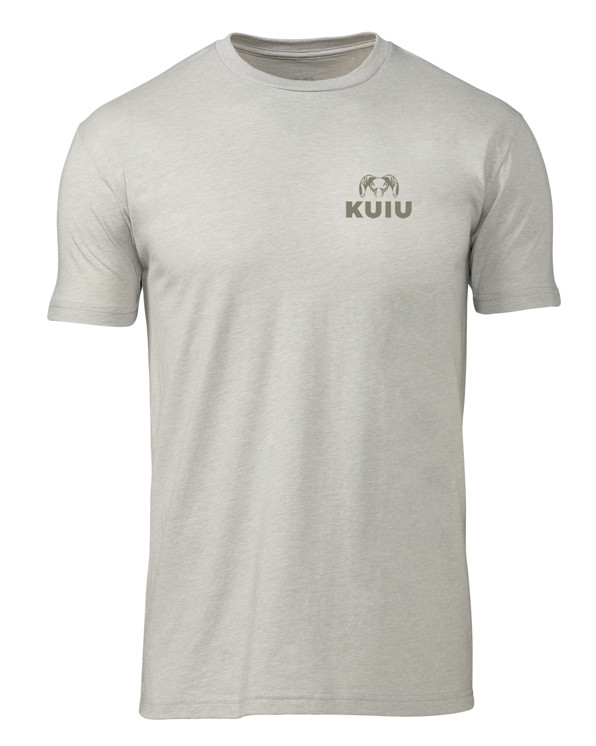Front of KUIU Ram Chest Logo T-Shirt in Silk
