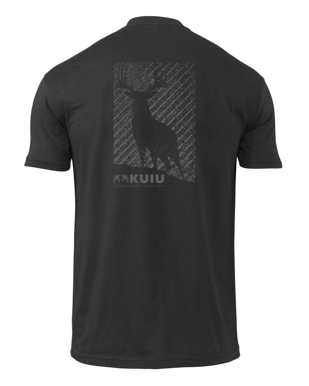 Back of KUIU Whitetail T-Shirt in Black