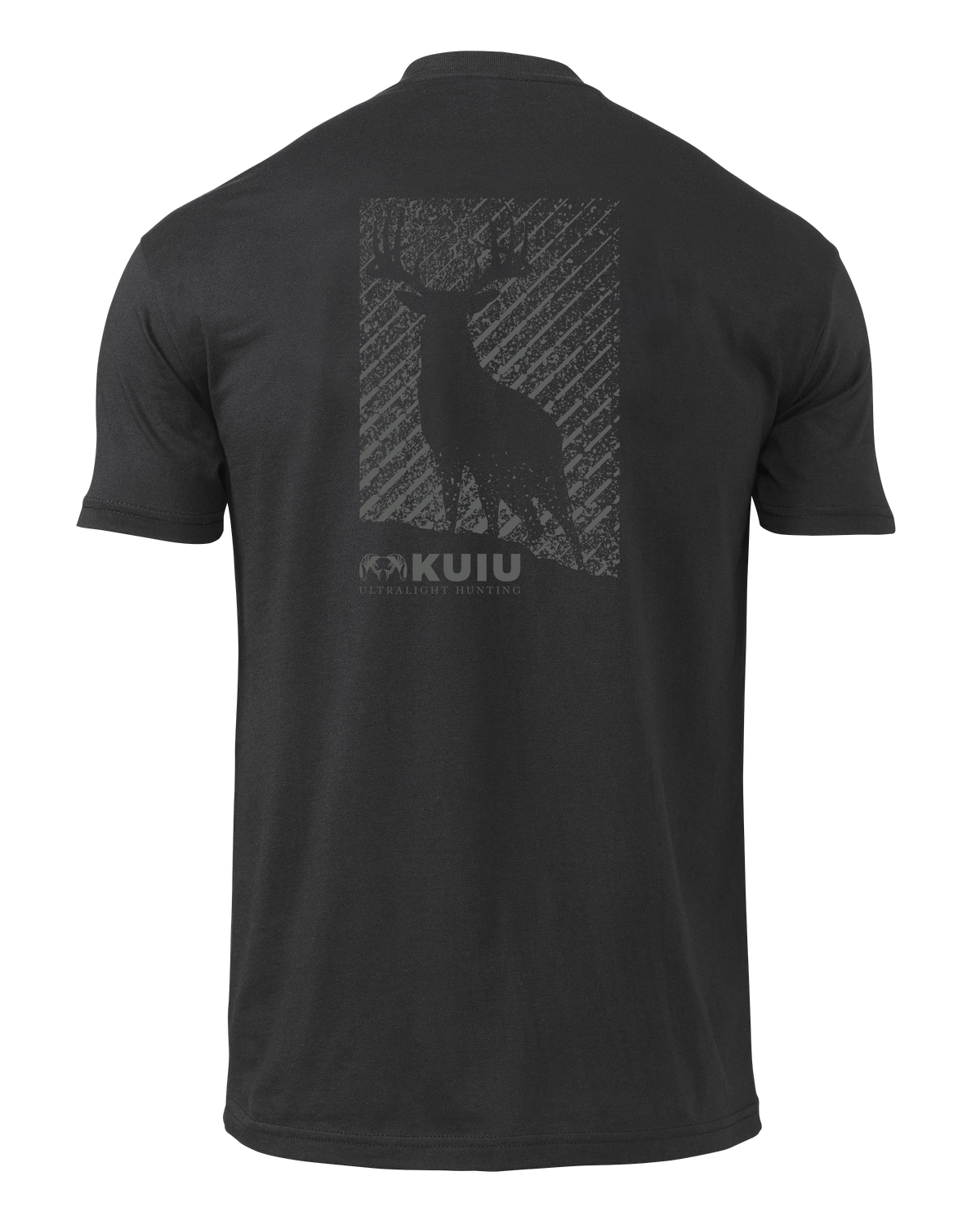 Back of KUIU Whitetail T-Shirt in Black