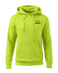 Front of KUIU Workgrade Signal Hoodie in Safety Yellow