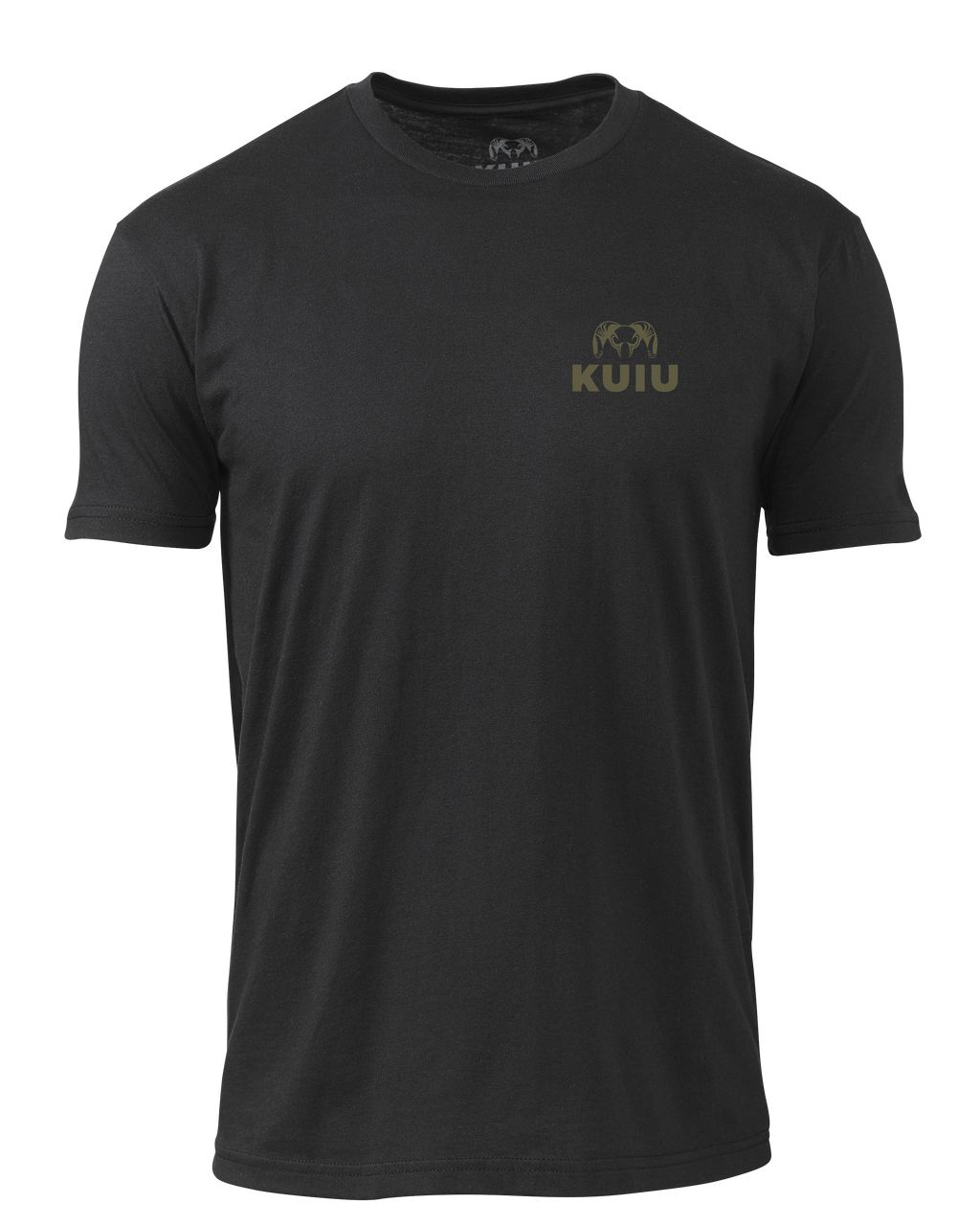 Front of KUIU Valo Upland T-Shirt in Black